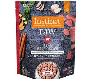 best frozen raw dog food instinct