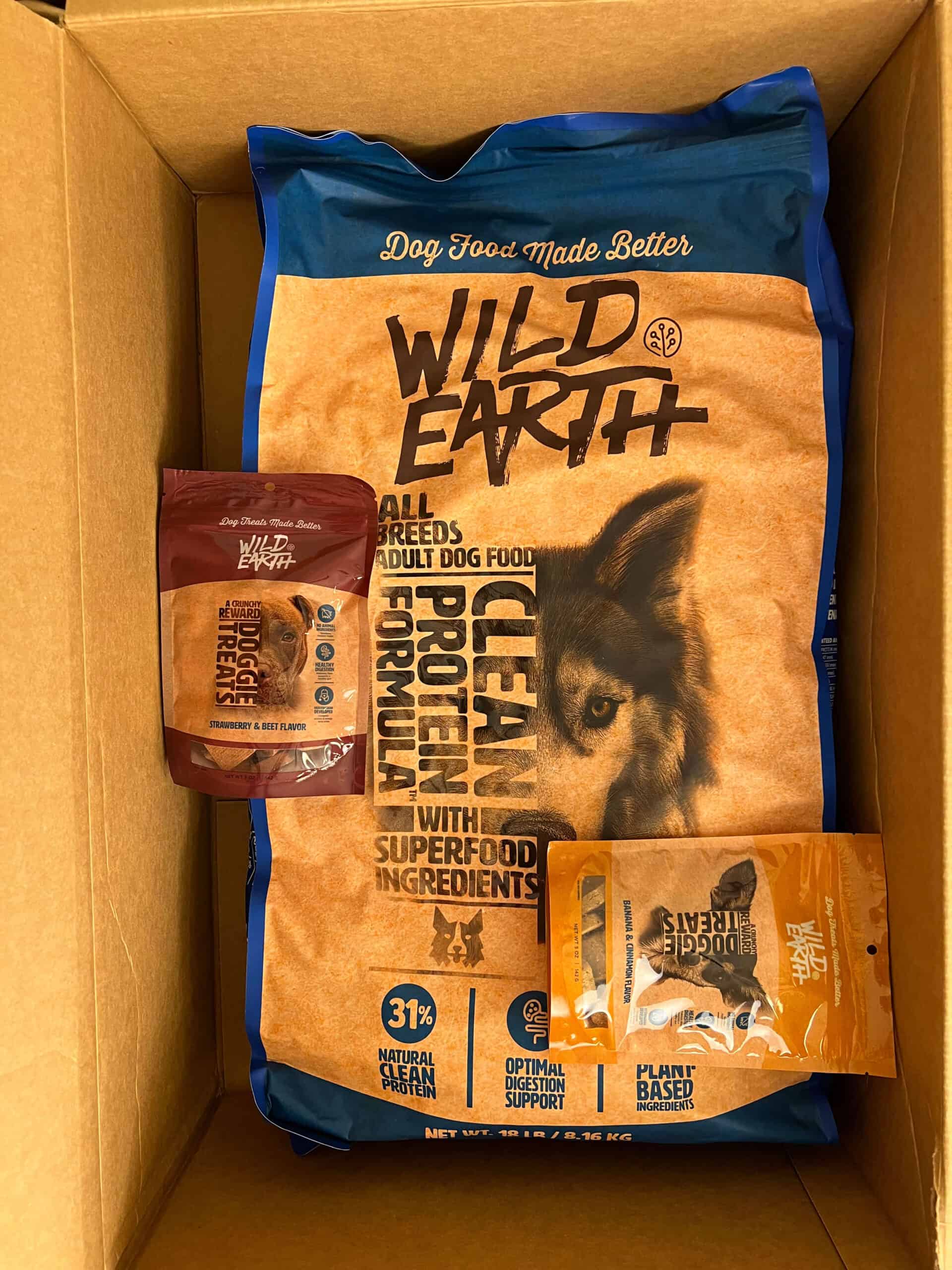 is wild earth dog food safe