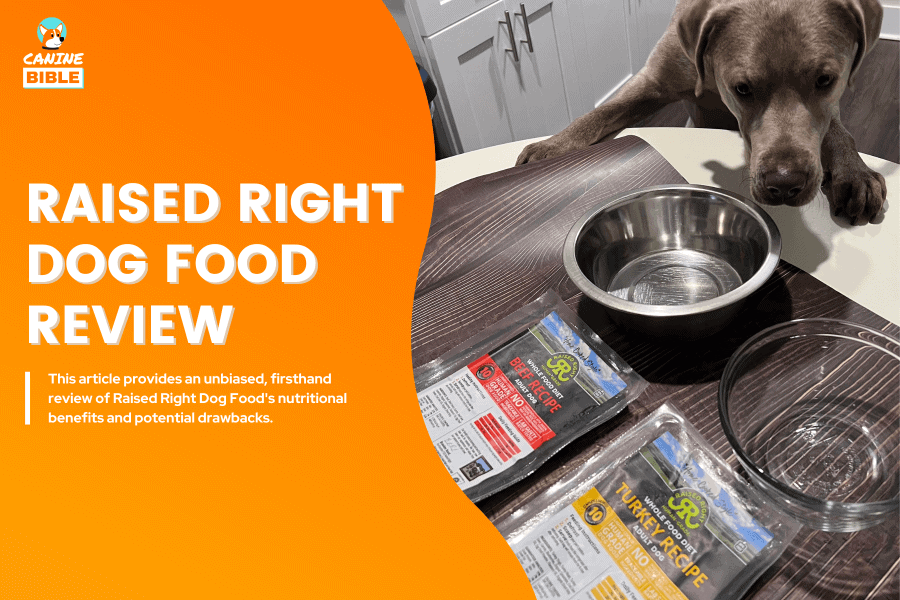 Raised right dog food review