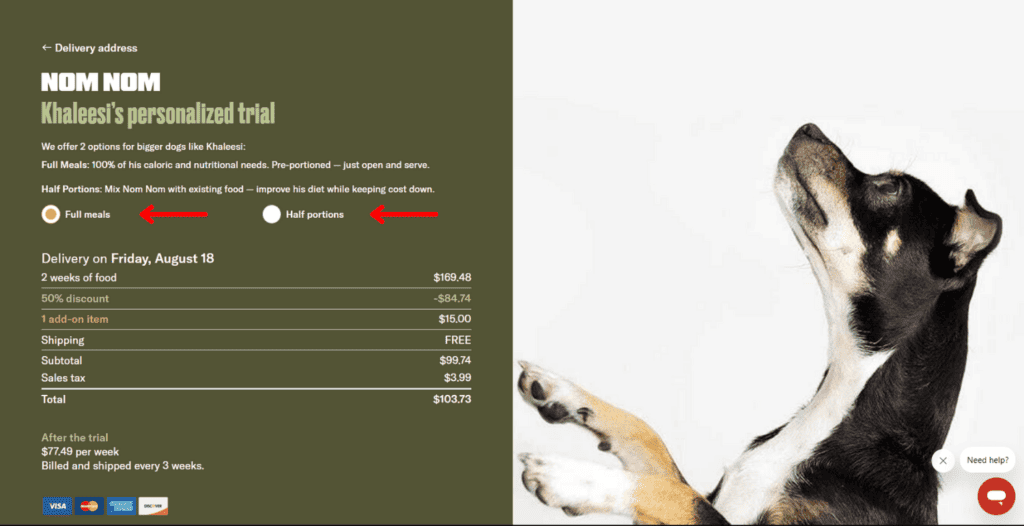 Nom Nom Dog Food Reviews My Dogs' Verdict [Cost, Puppies, Cons, Price