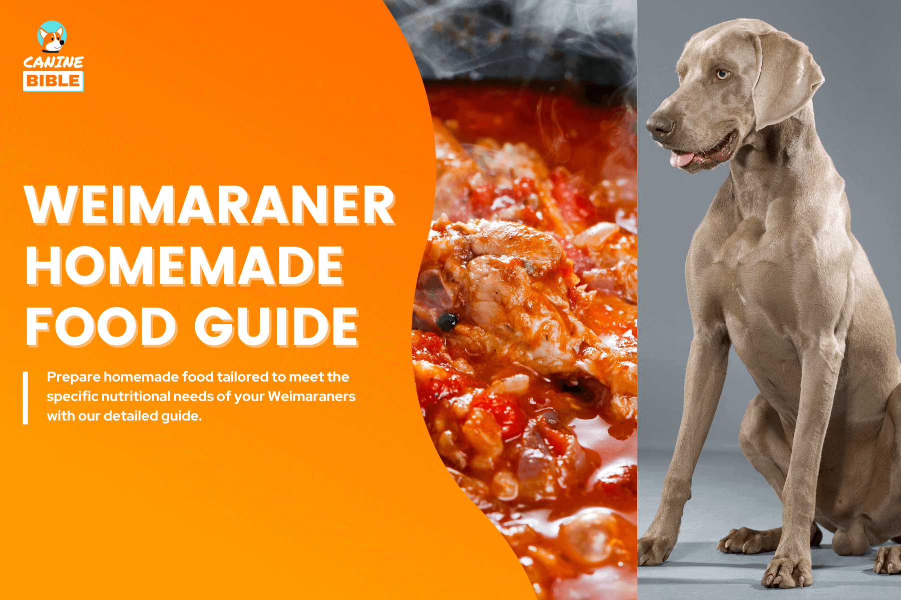Weimaraner Homemade Dog Food