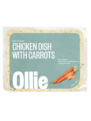 Ollie’s Fresh Chicken Dish With Carrots