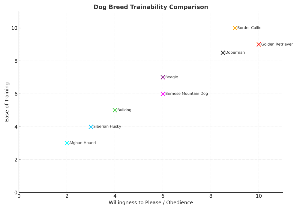 doberman trainability chart