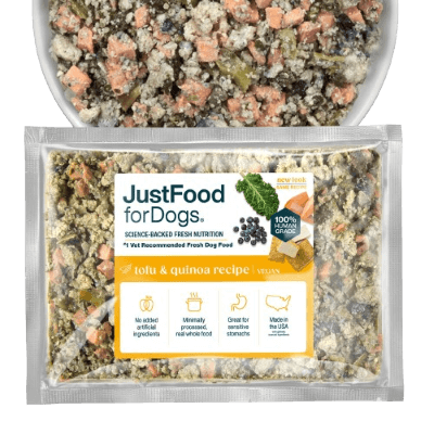 JustFoodForDogs Tofu & Quinoa