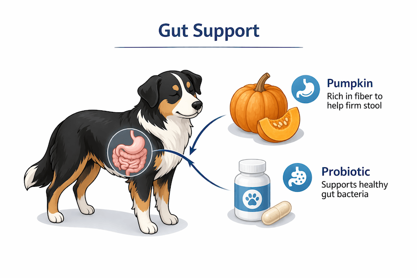 dog gut support