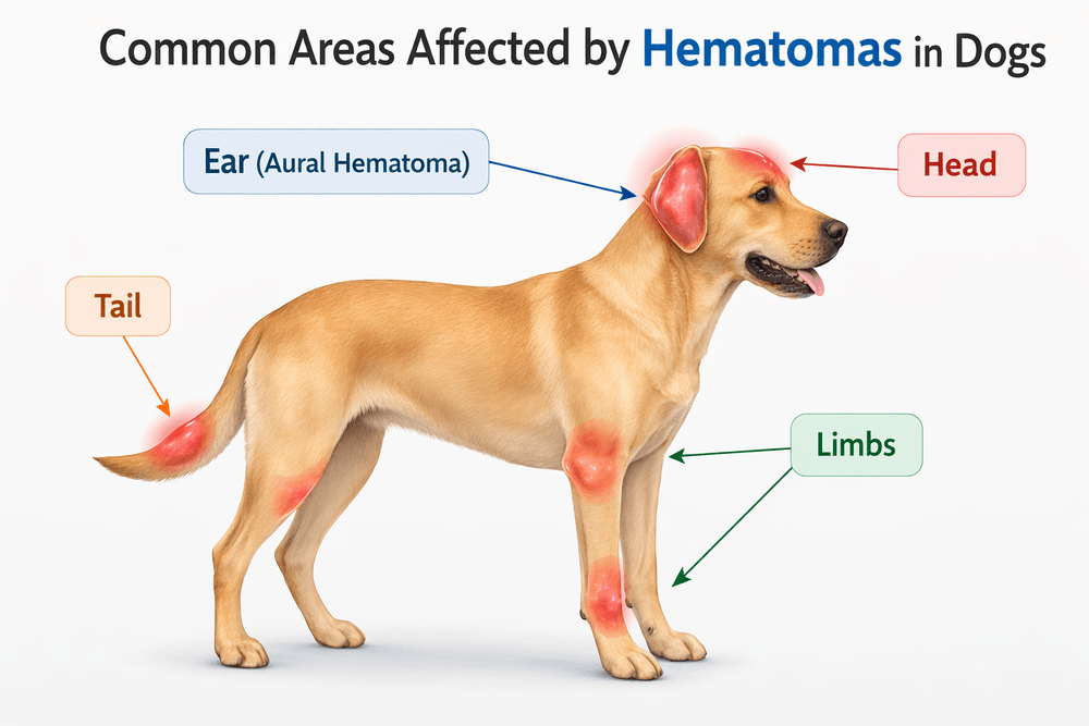 dog hematomas symptoms