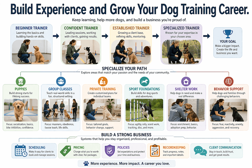 Build your dog training career
