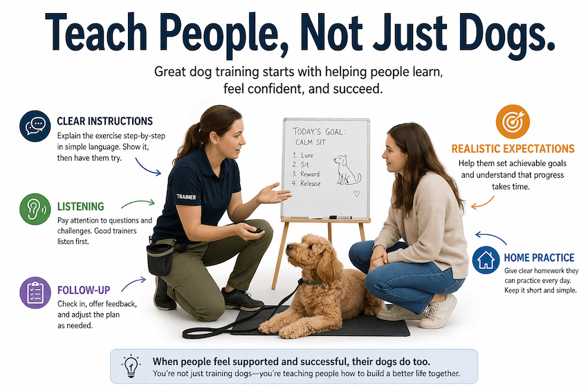 Teach people, not just dogs