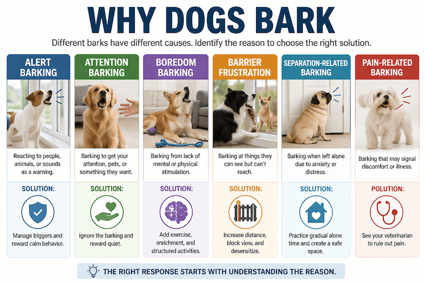 Why dogs bark- understanding the causes
