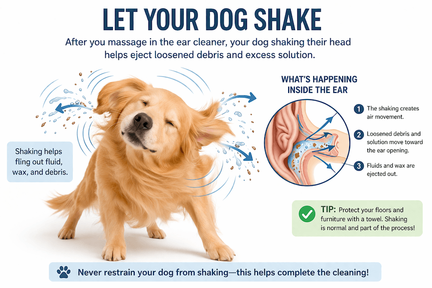 let your dog shake