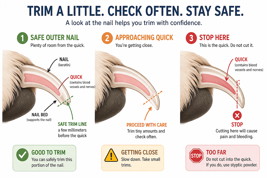 nail trimming precautions
