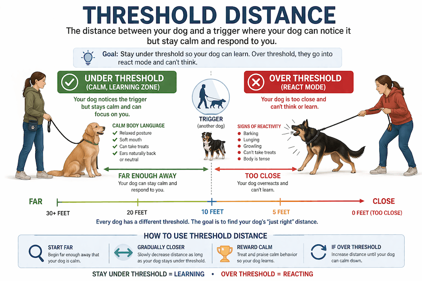 threshold distance
