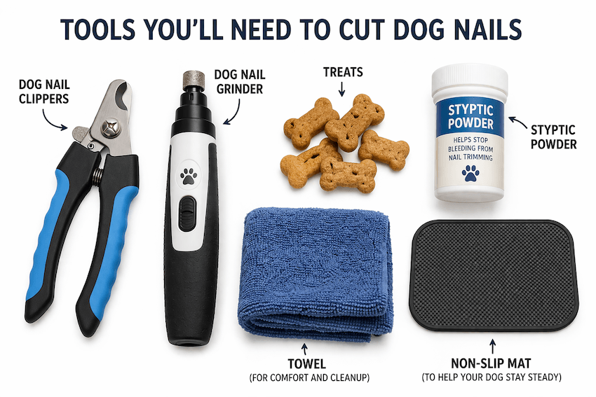 tools for cutting dog nails