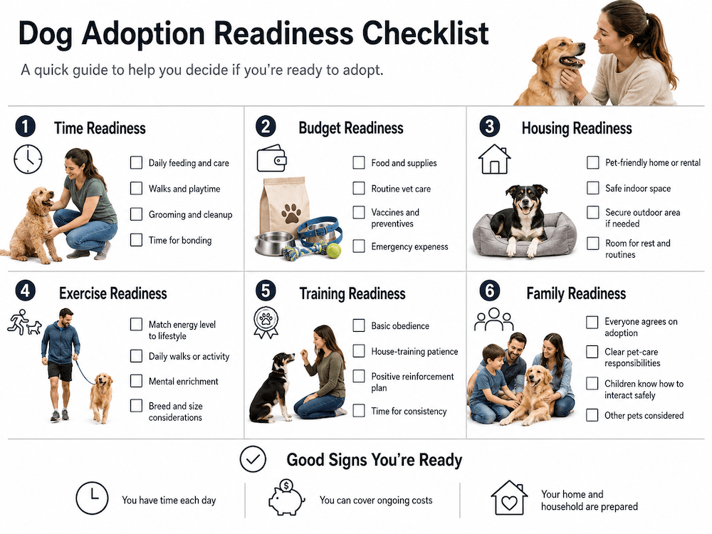 dog adoption checklist