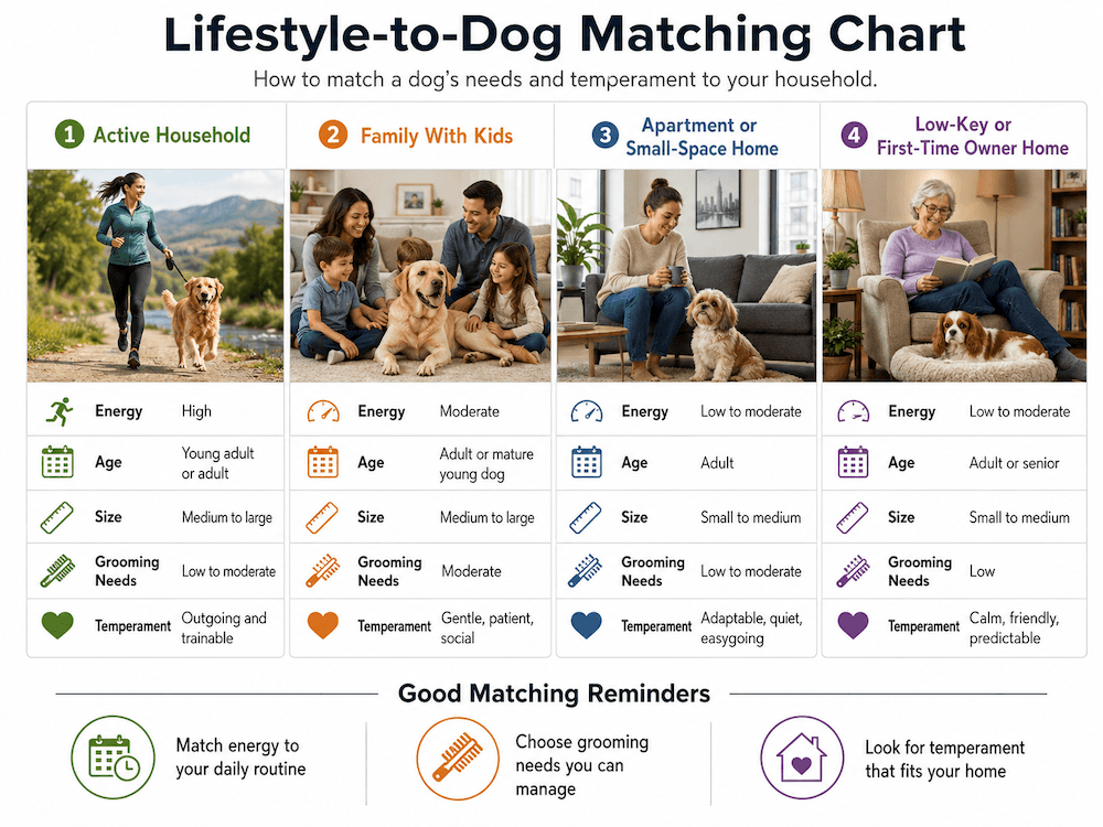 Lifestyle-to-dog matching