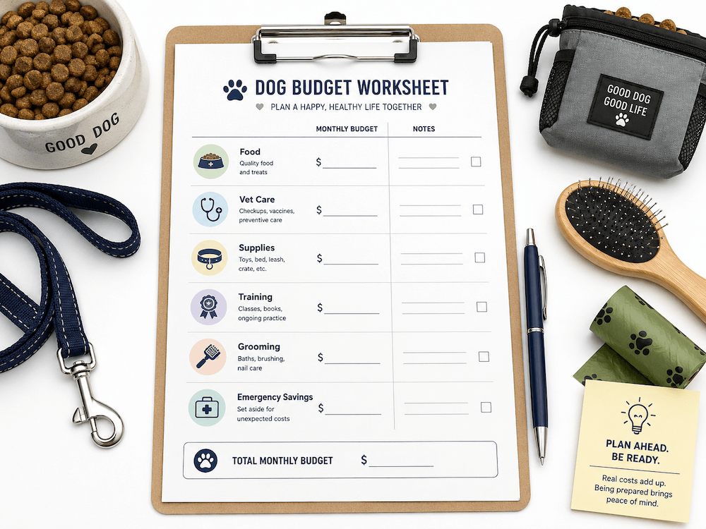Dog budget planning essentials