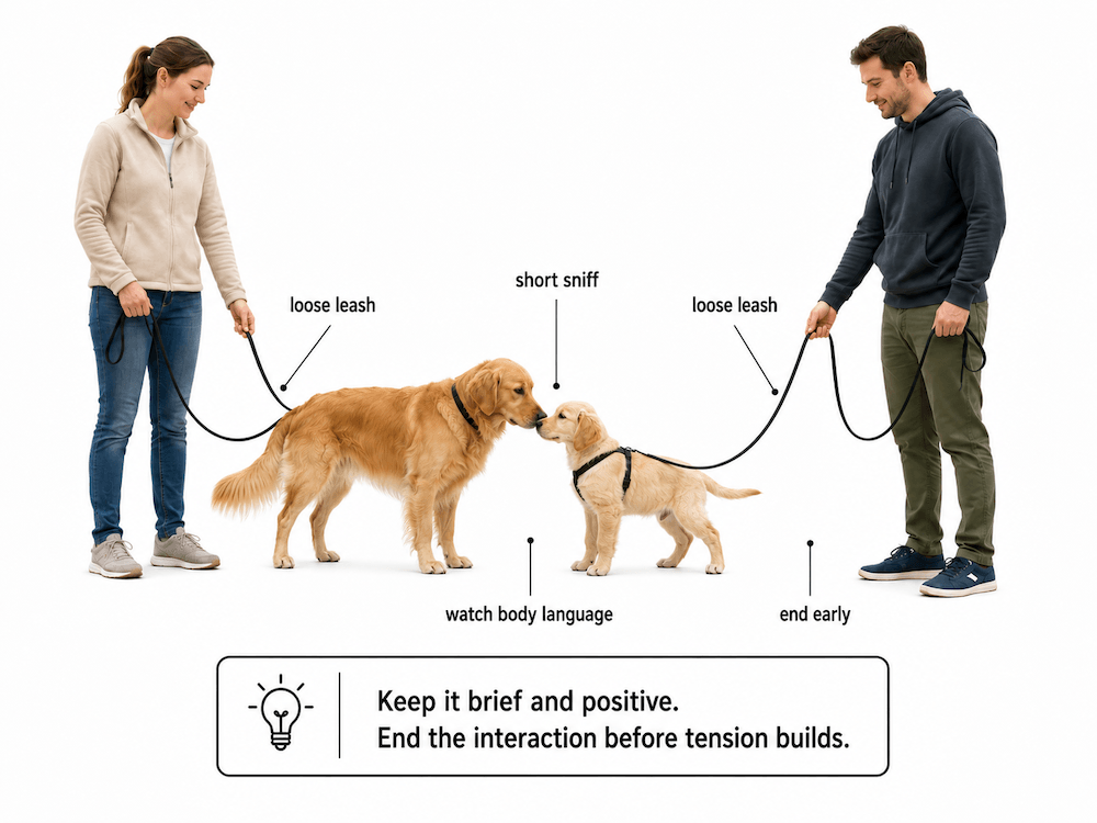Dog meet and greet tutorial