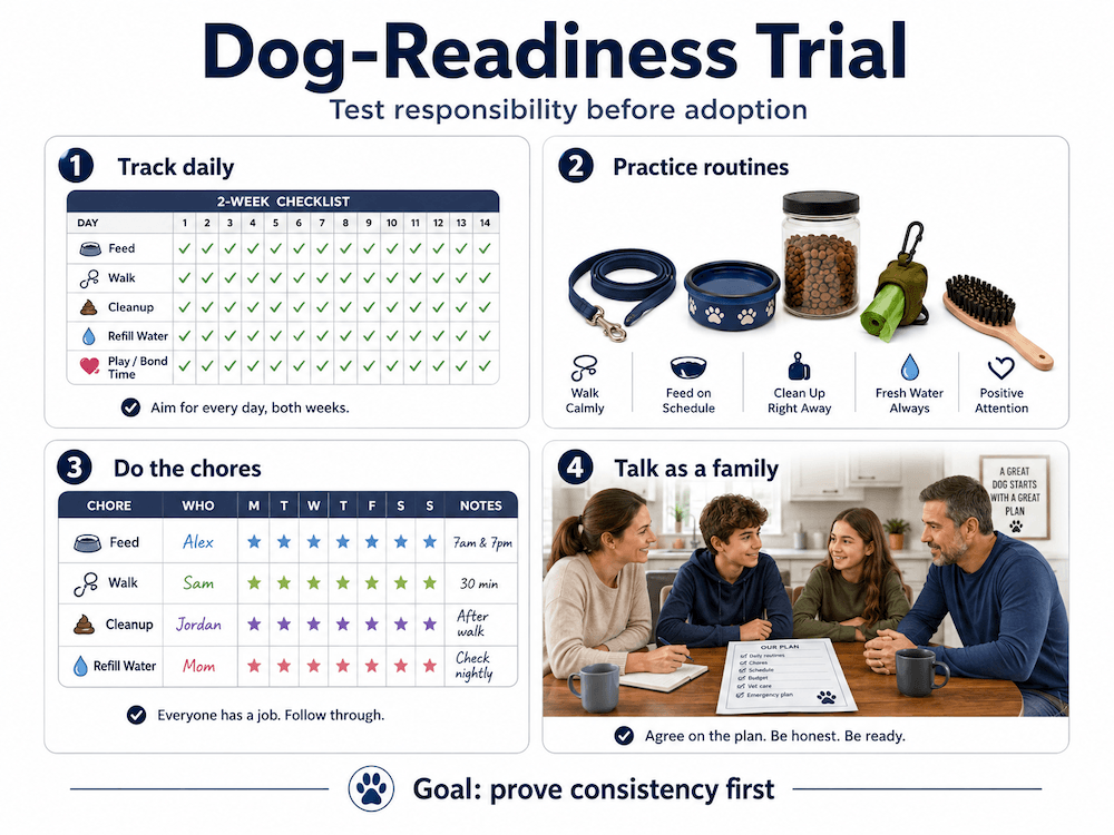 Dog adoption preparedness guide