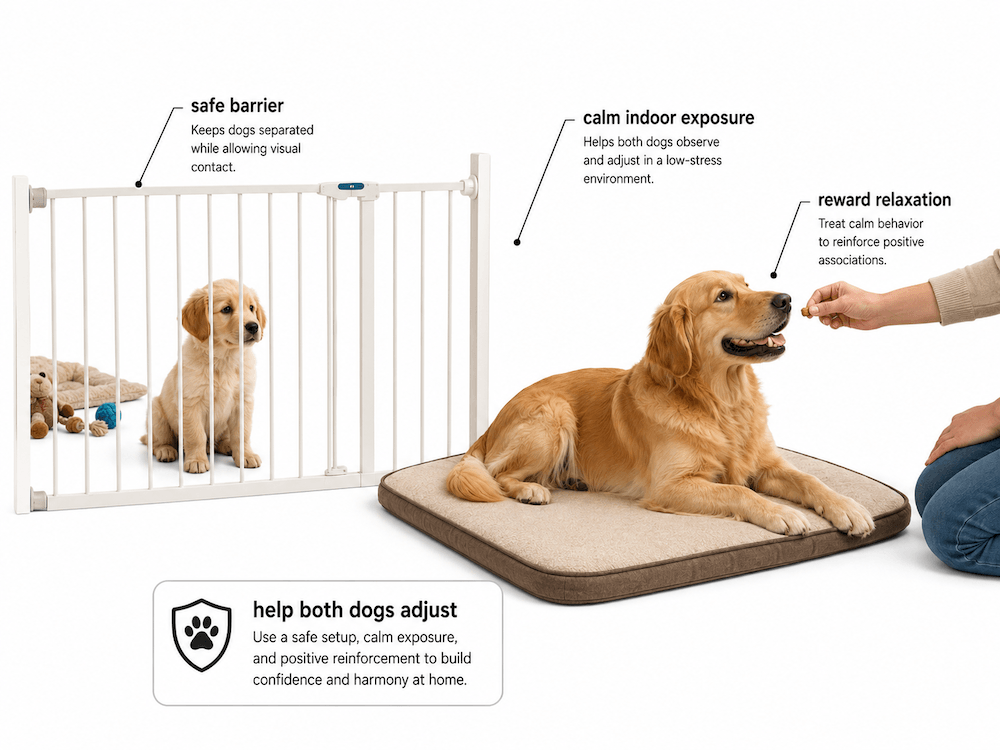 Safe pet introduction and training tips