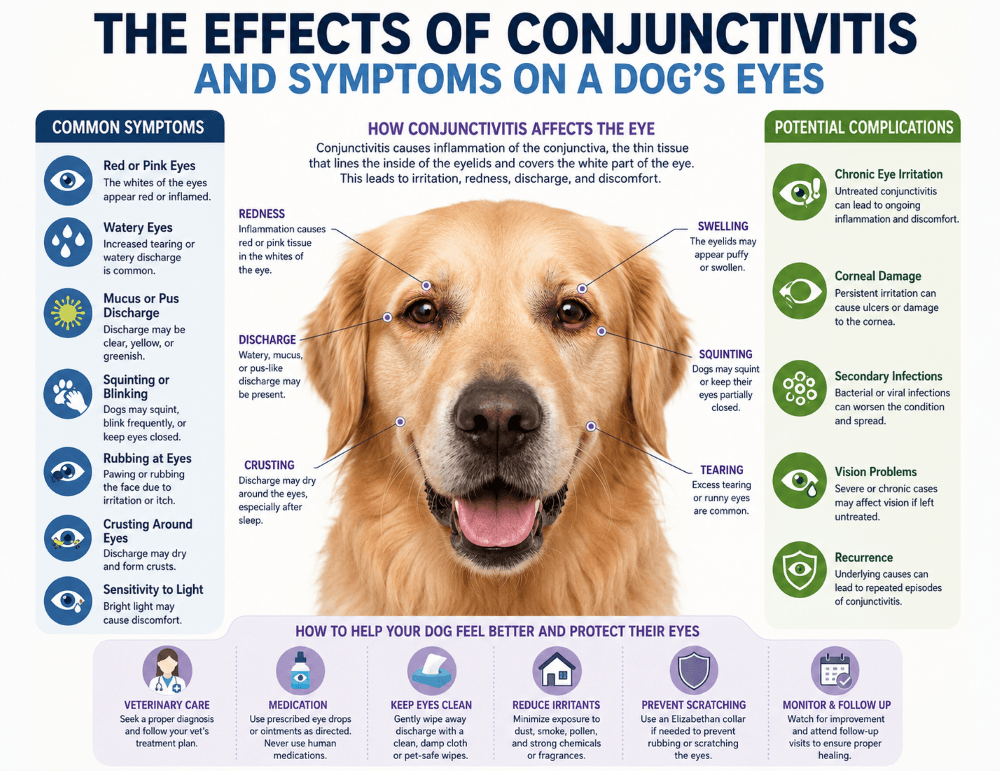 dog Conjunctivitis symptoms