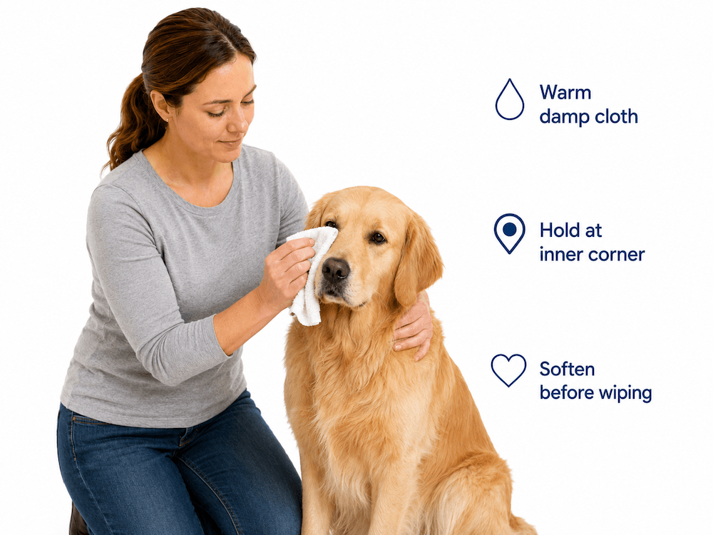 Pet care- eye cleaning guide