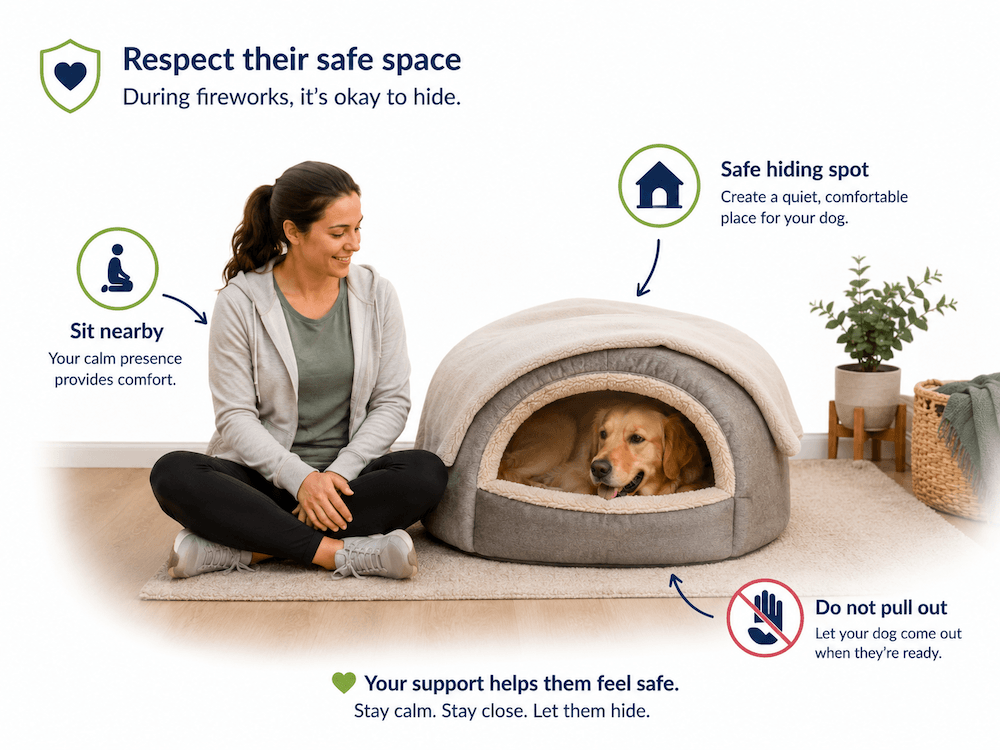Creating a safe space for dogs