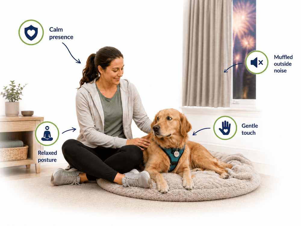 Relaxed moments with calm companionship