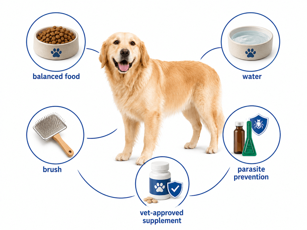 Pet care essentials for your dog