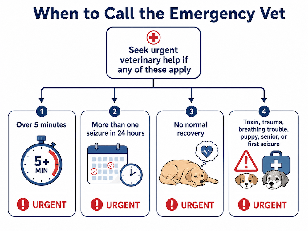When to call the emergency vet