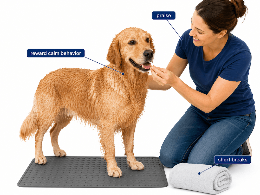 Pet training tips for calm behavior