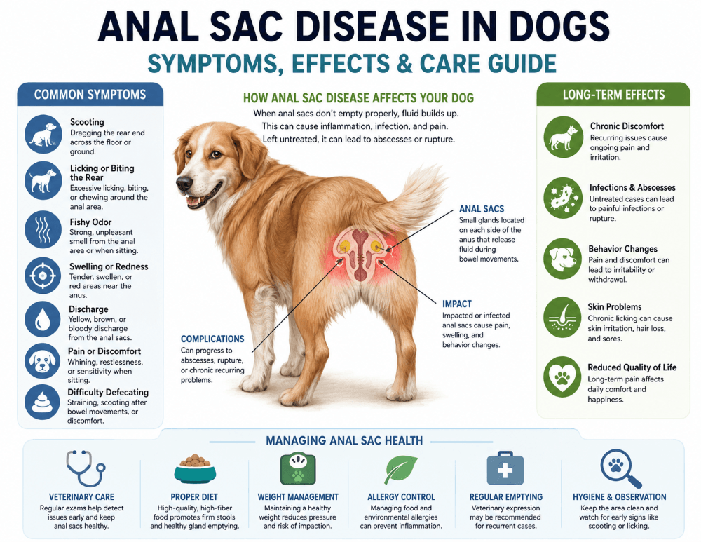 Anal Sac Disease symptoms
