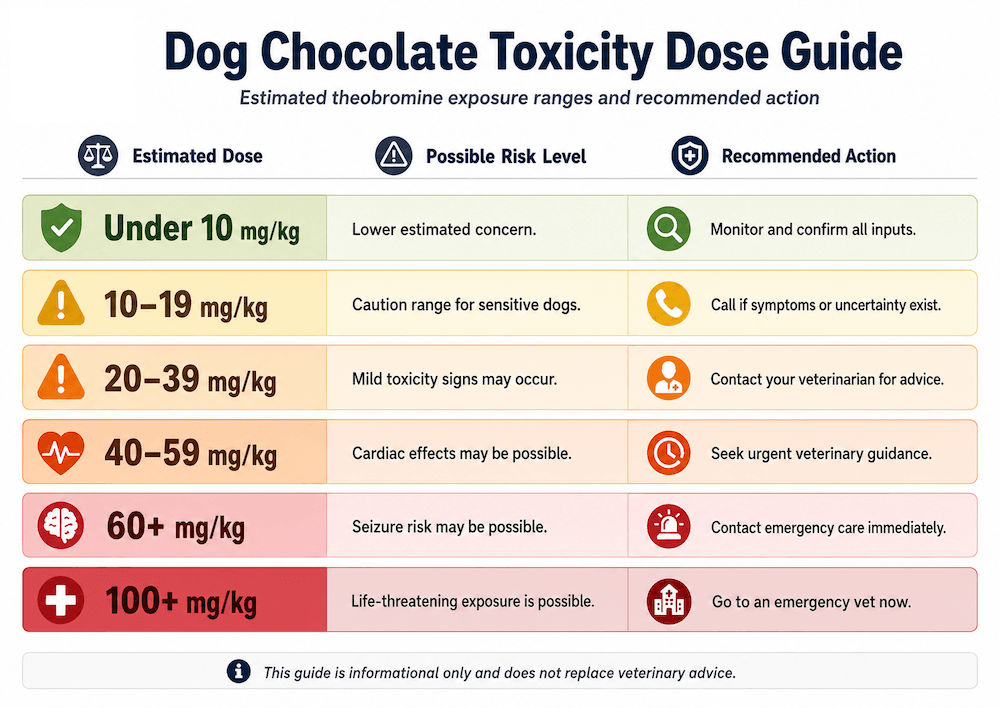 Dog chocolate toxicity guide