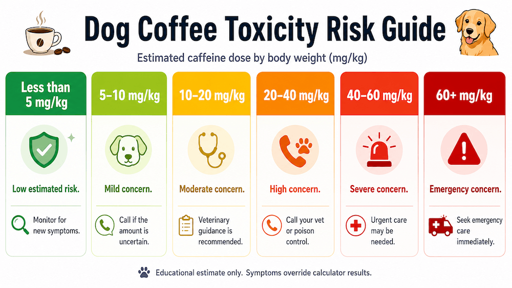 Dog coffee toxicity risk guide