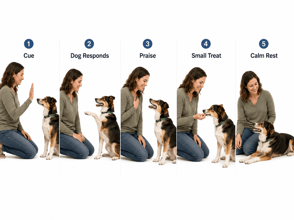 Dog training step-by-step guide