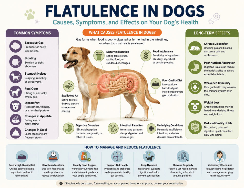 Flatulence symptoms