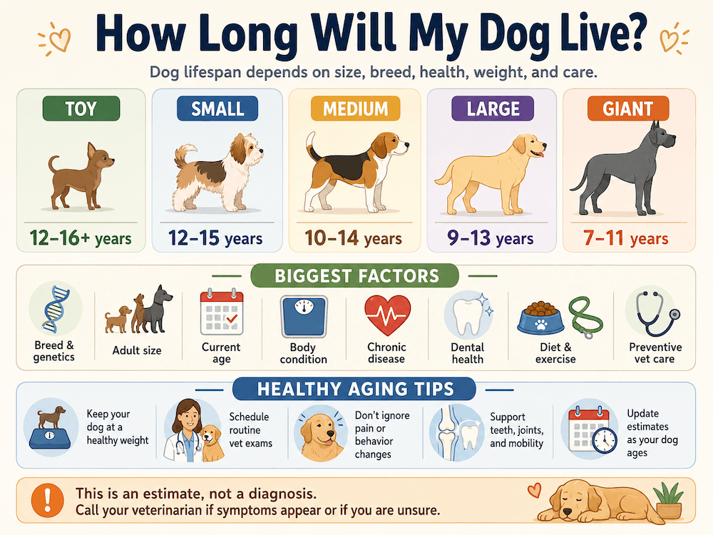 How long will my dog live