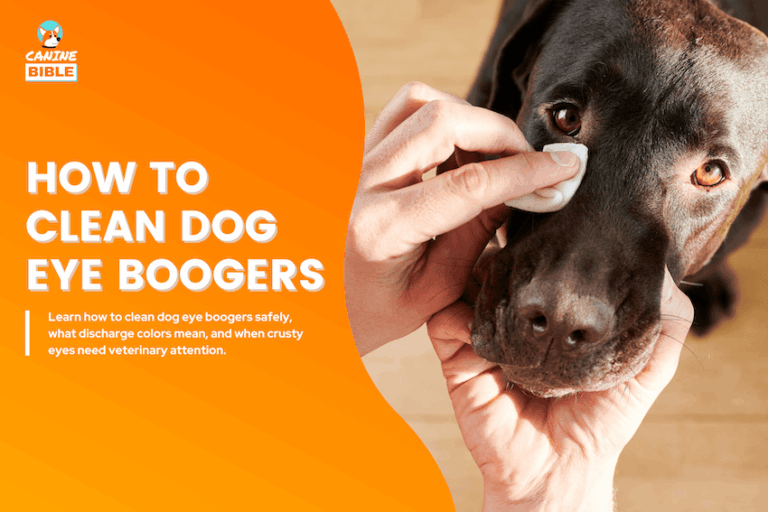 How to Clean Dog Eye Boogers