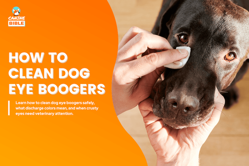 How to Clean Dog Eye Boogers