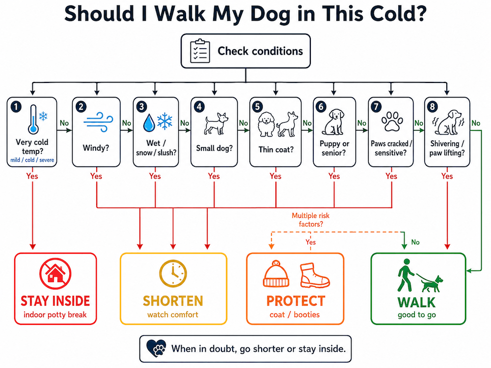 Should I walk my dog