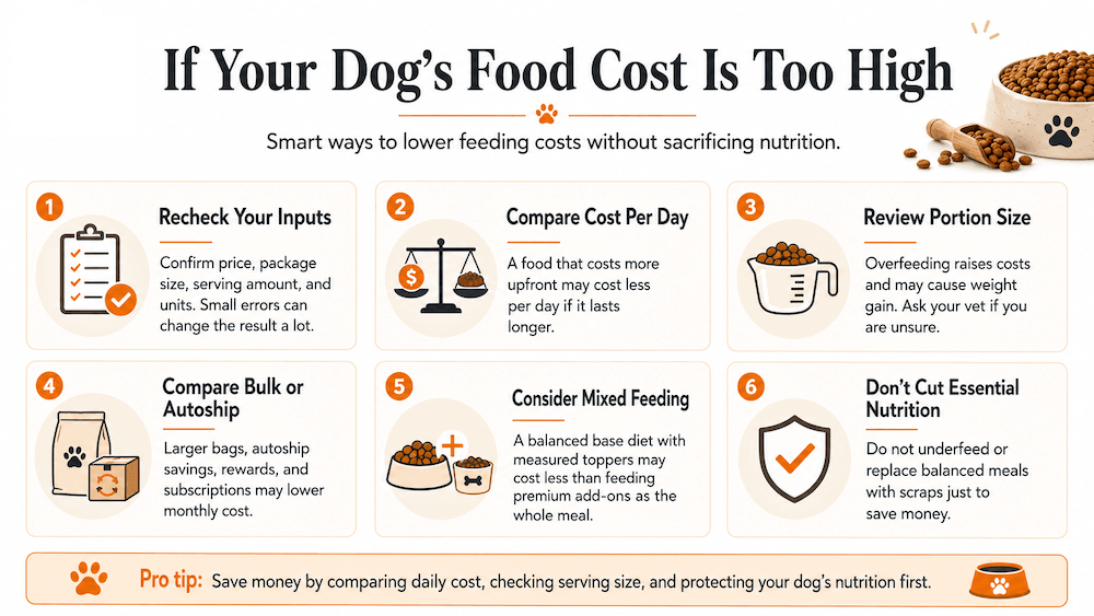 Smart ways to lower feeding costs