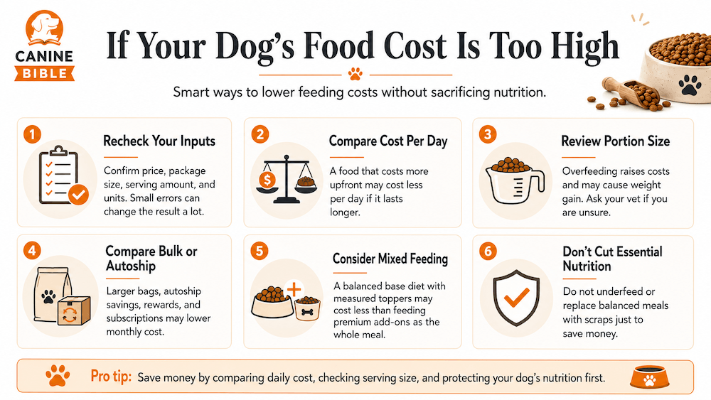 Smart ways to lower feeding costs