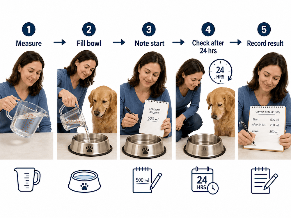 What to monitor after drinking change