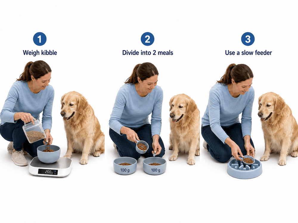 Veterinary weight-loss consultation for pets