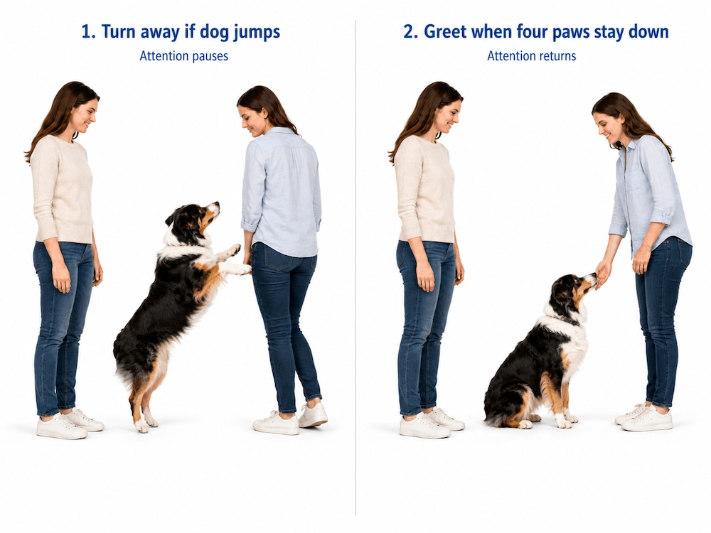 Dog greeting etiquette guide