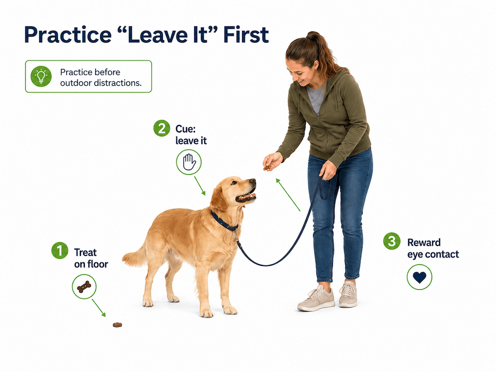 Leave it- method Leave it- method