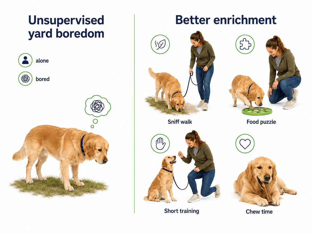 Dog enrichment vs boredom Dog enrichment vs boredom