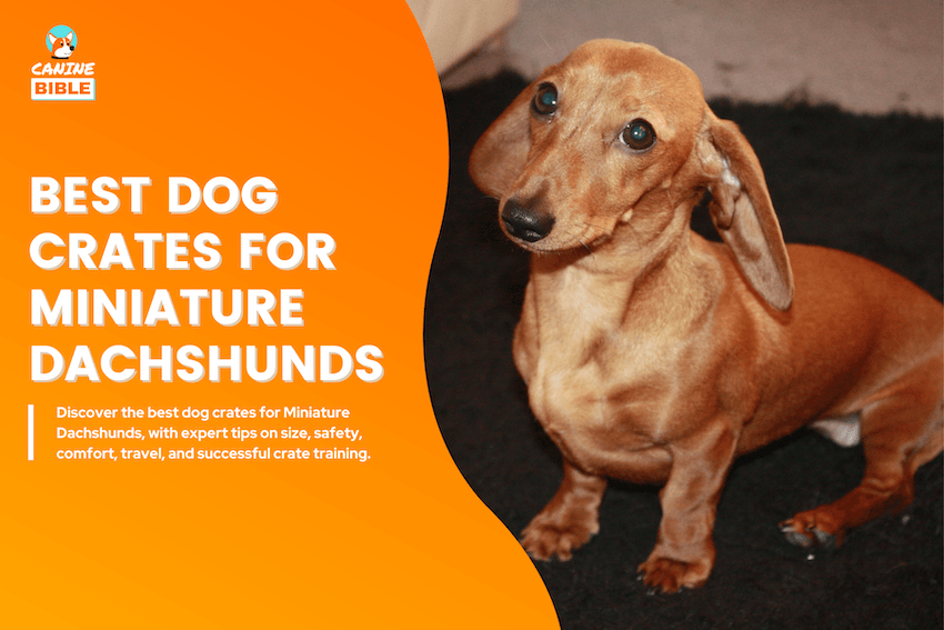 Best Dog Crates for Miniature Dachshund