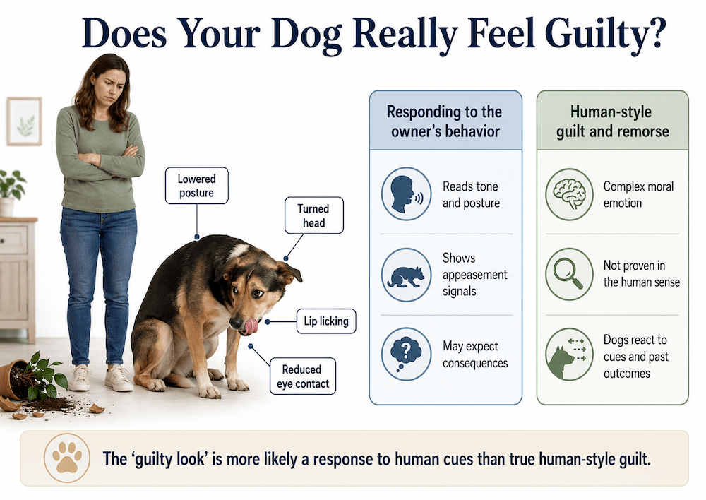Does your dog feel guilty