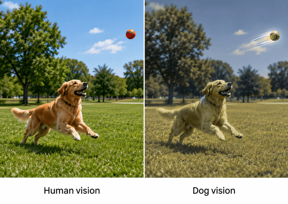 Fast Fetch Toy in Motion