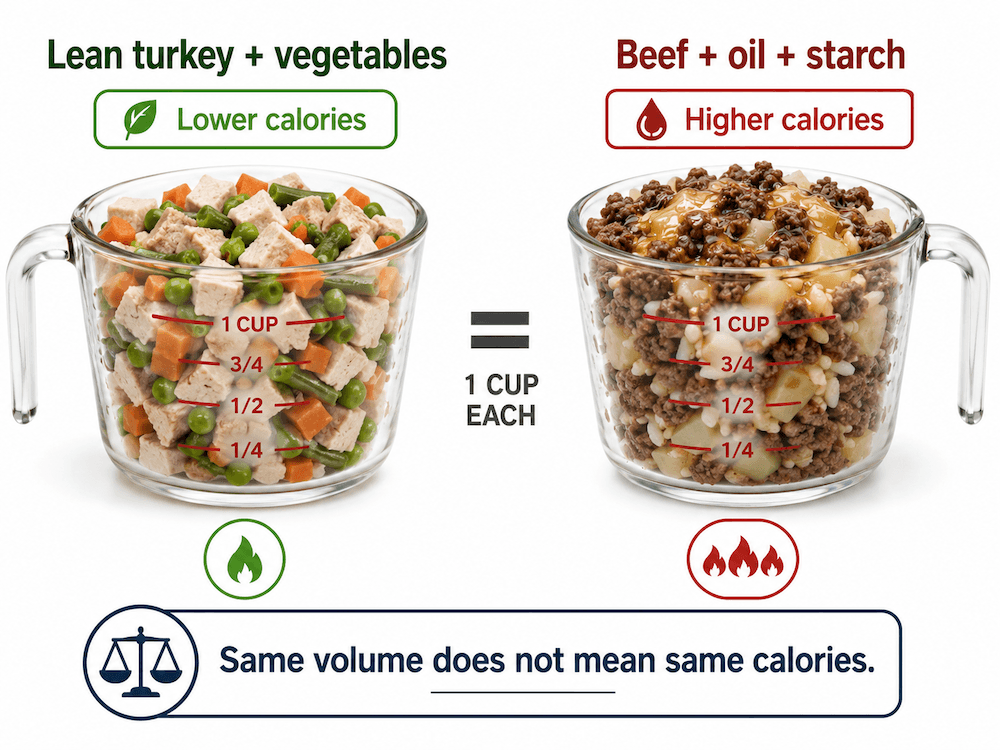 Food comparison- lean vs rich options
